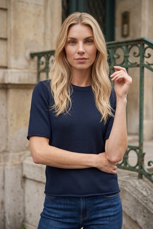 Gran Sasso Claudia jakke Denim blå