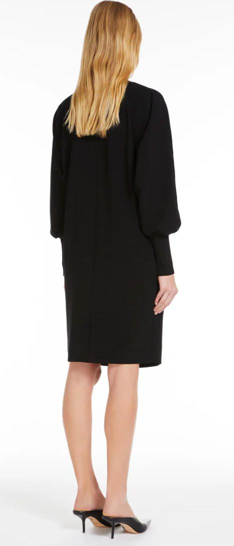 Max Mara Studio Asti Cady sheath kjole Sort