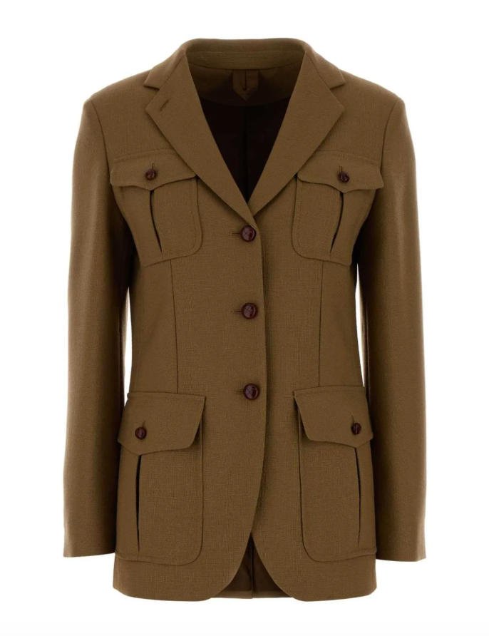 Max Mara Locusta Ullblazer Kamel