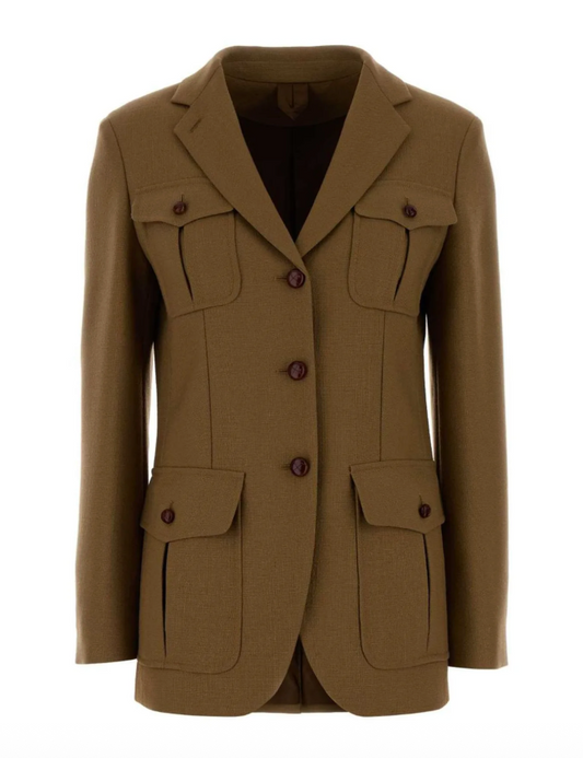 Max Mara Locusta Ullblazer Kamel