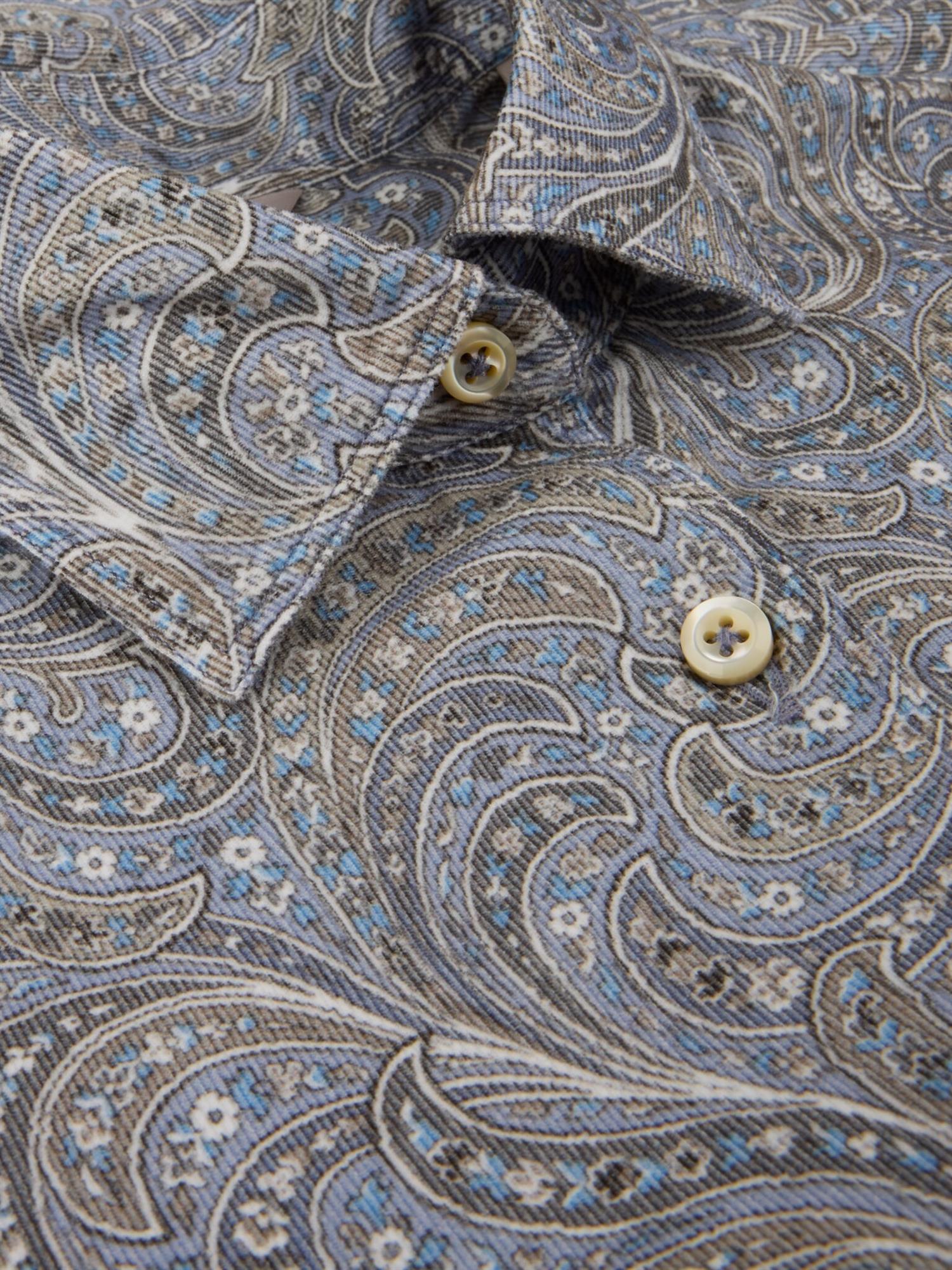 Stenstrøms Sofie mønstret Manchester-skjorte - ZhosLaila