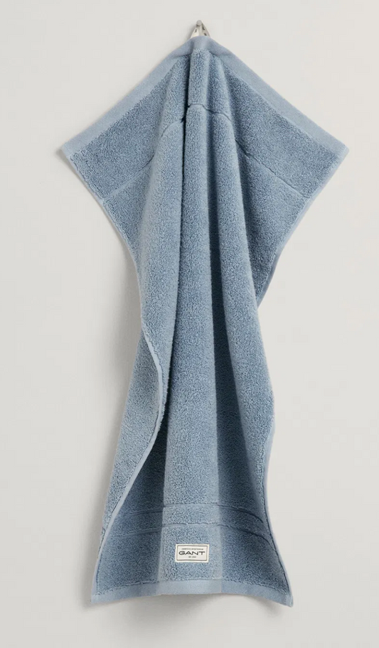 Gant Premium håndkle 50X70 Dueblå