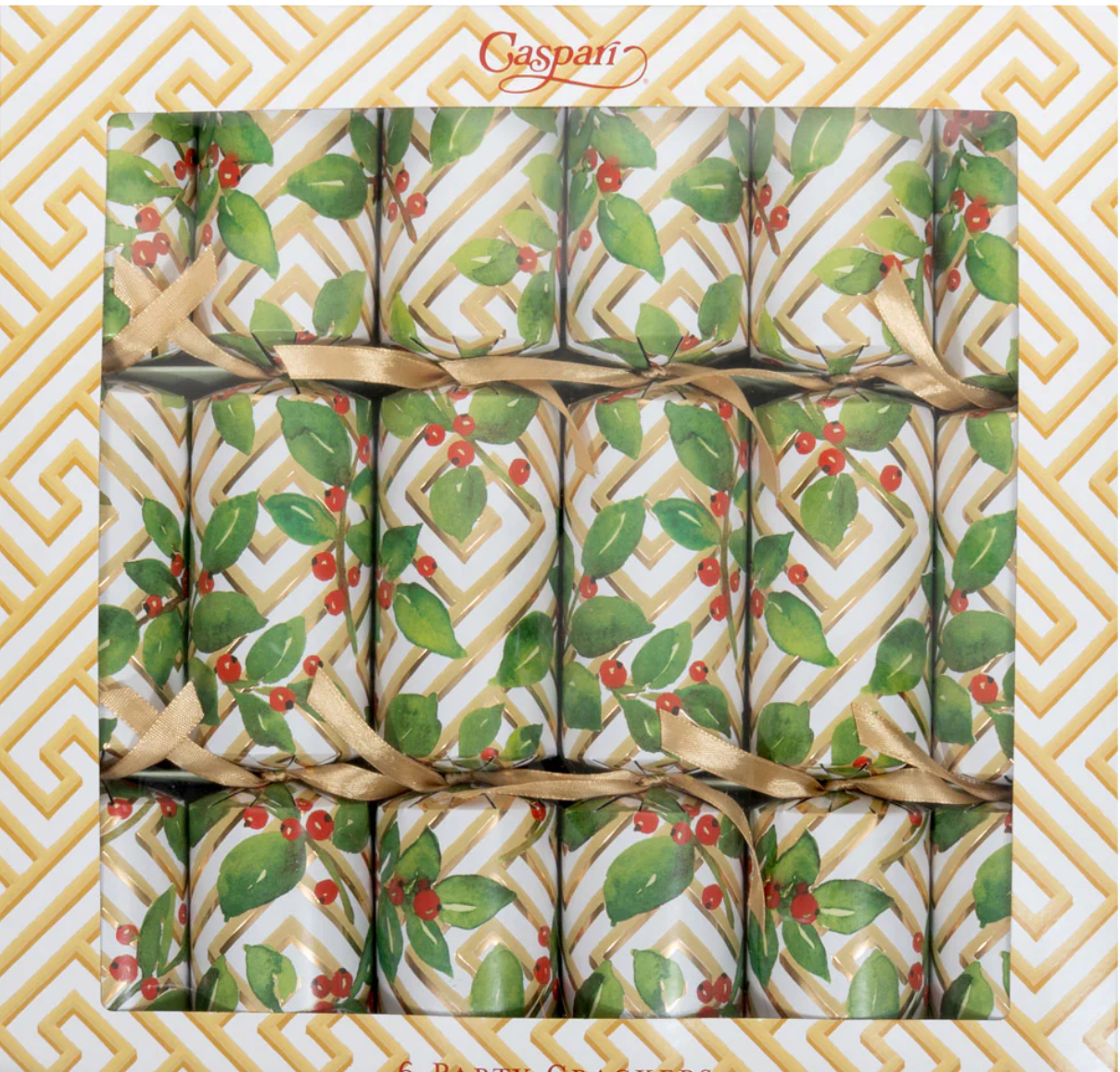 Crackers Holly and Fretwork