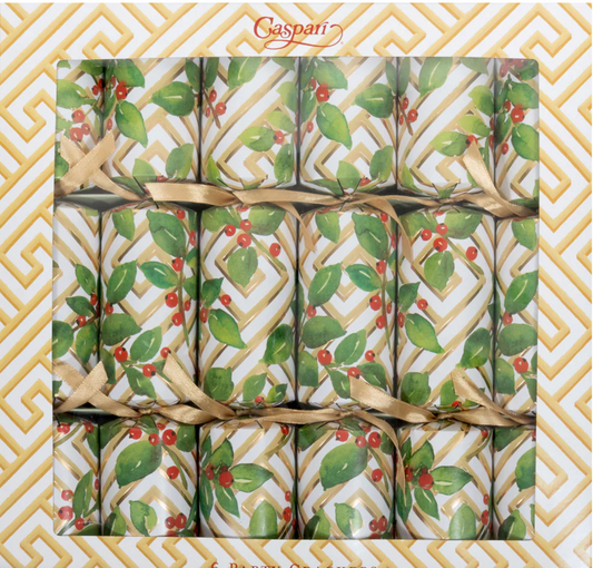 Crackers Holly and Fretwork