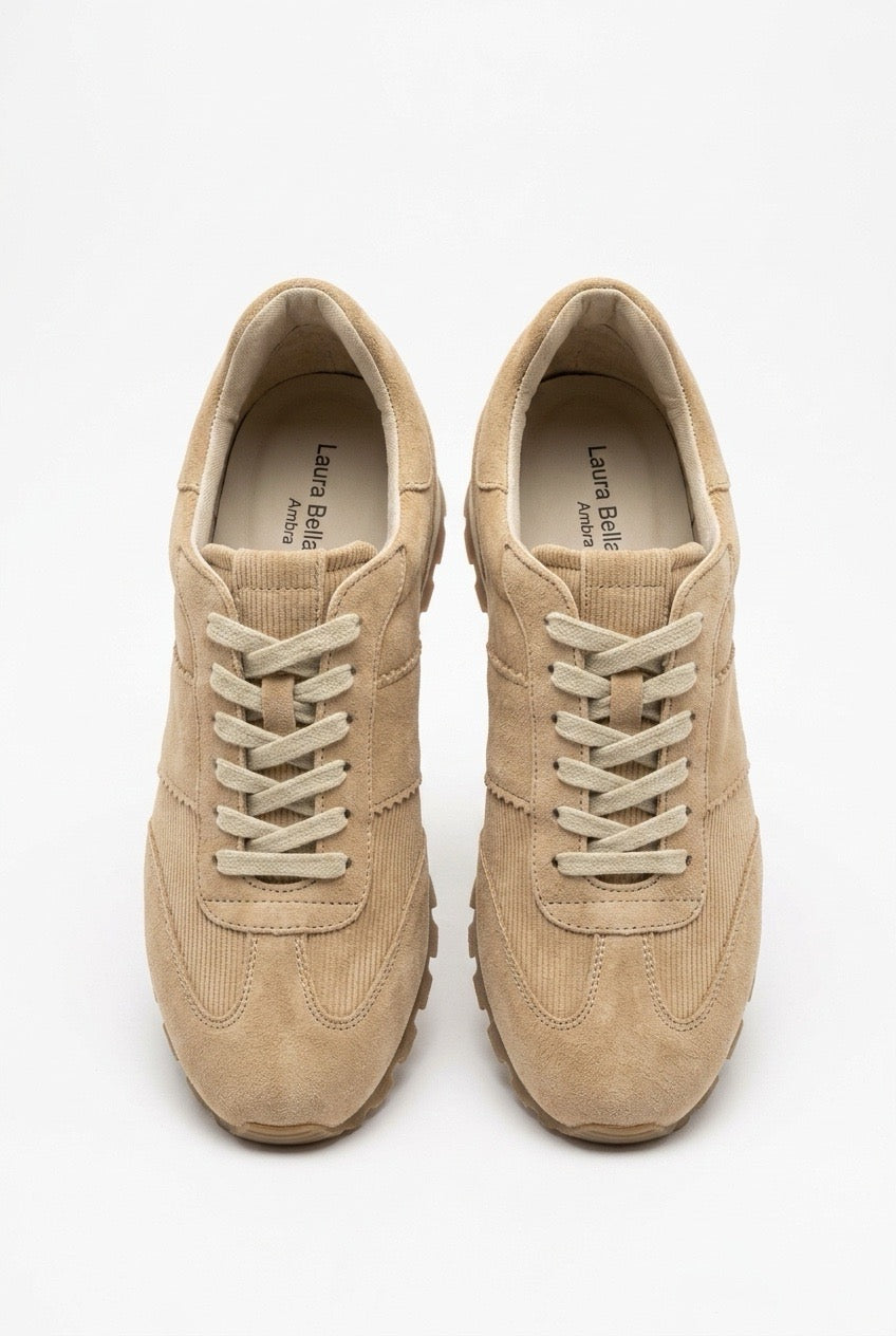 Semsket sneaker Ambra