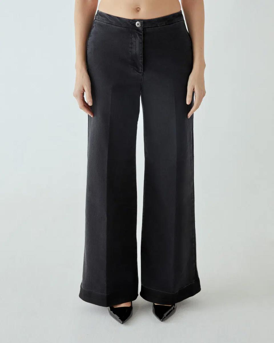 Shaft Flaire Smocking denim Stretch Sort - ZhosLaila