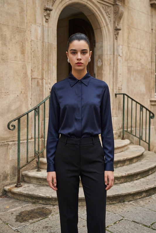Susan shirt Dark blue