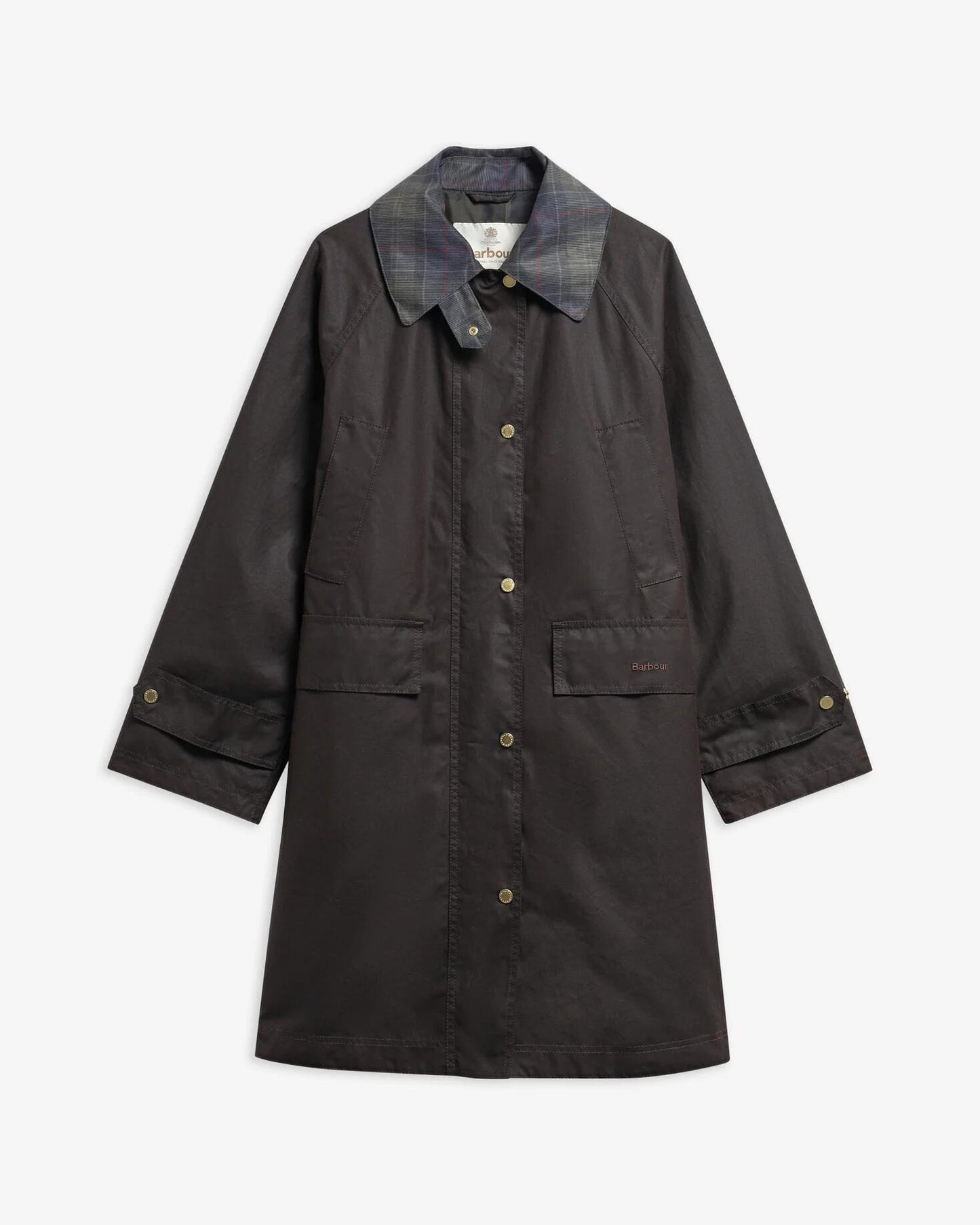 Barbour Agatha Agatha Vokset jakke Brun