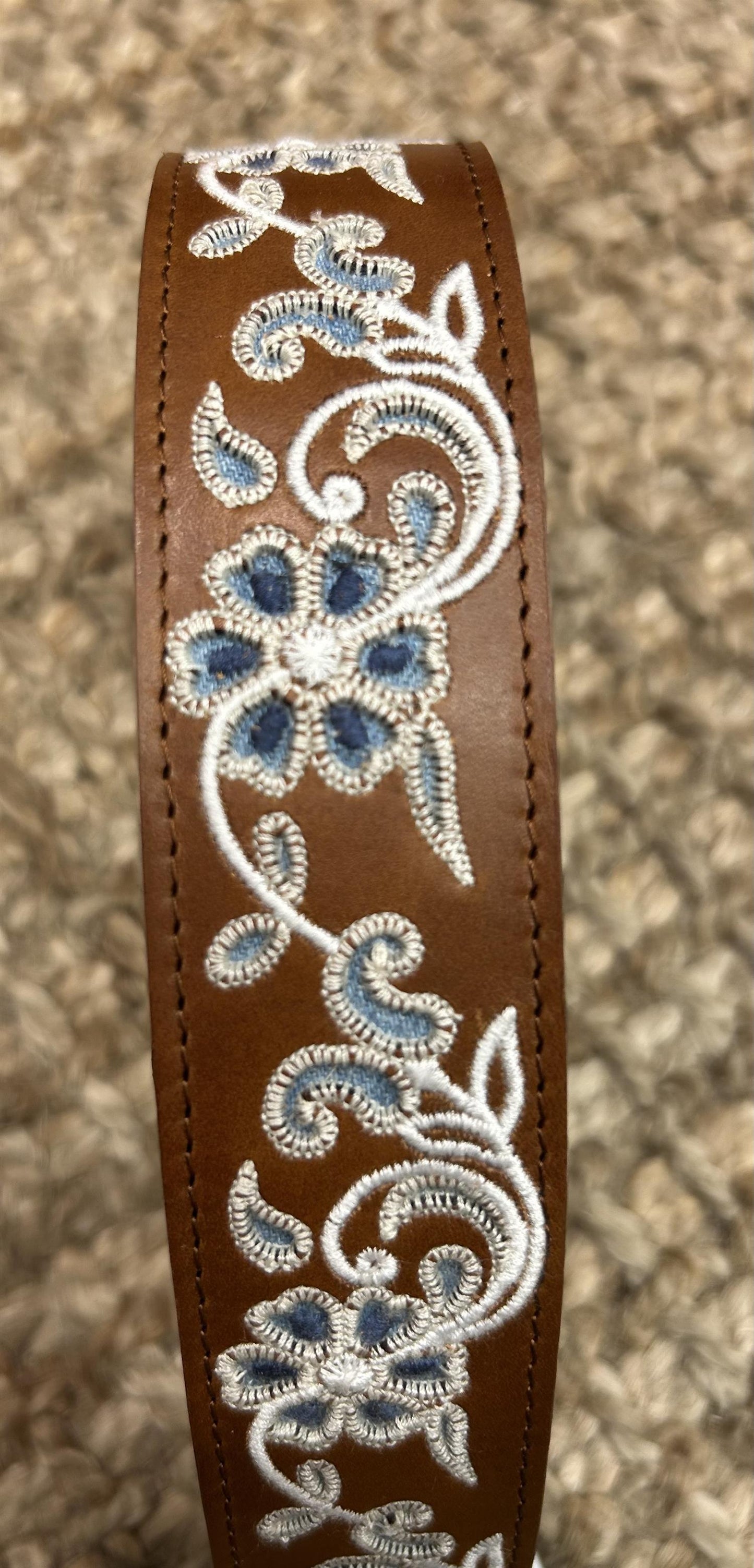 Orciani Craftmanship Bull Mykt skinnbelte 3,7 cm