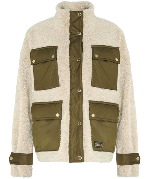 Barbour Thomton Fleece jakke Off-White