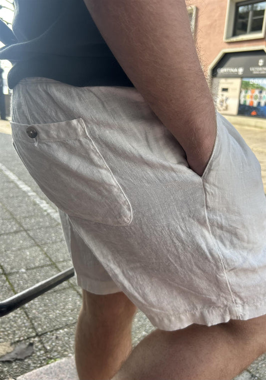 Altea herre Shorts lin Hvit