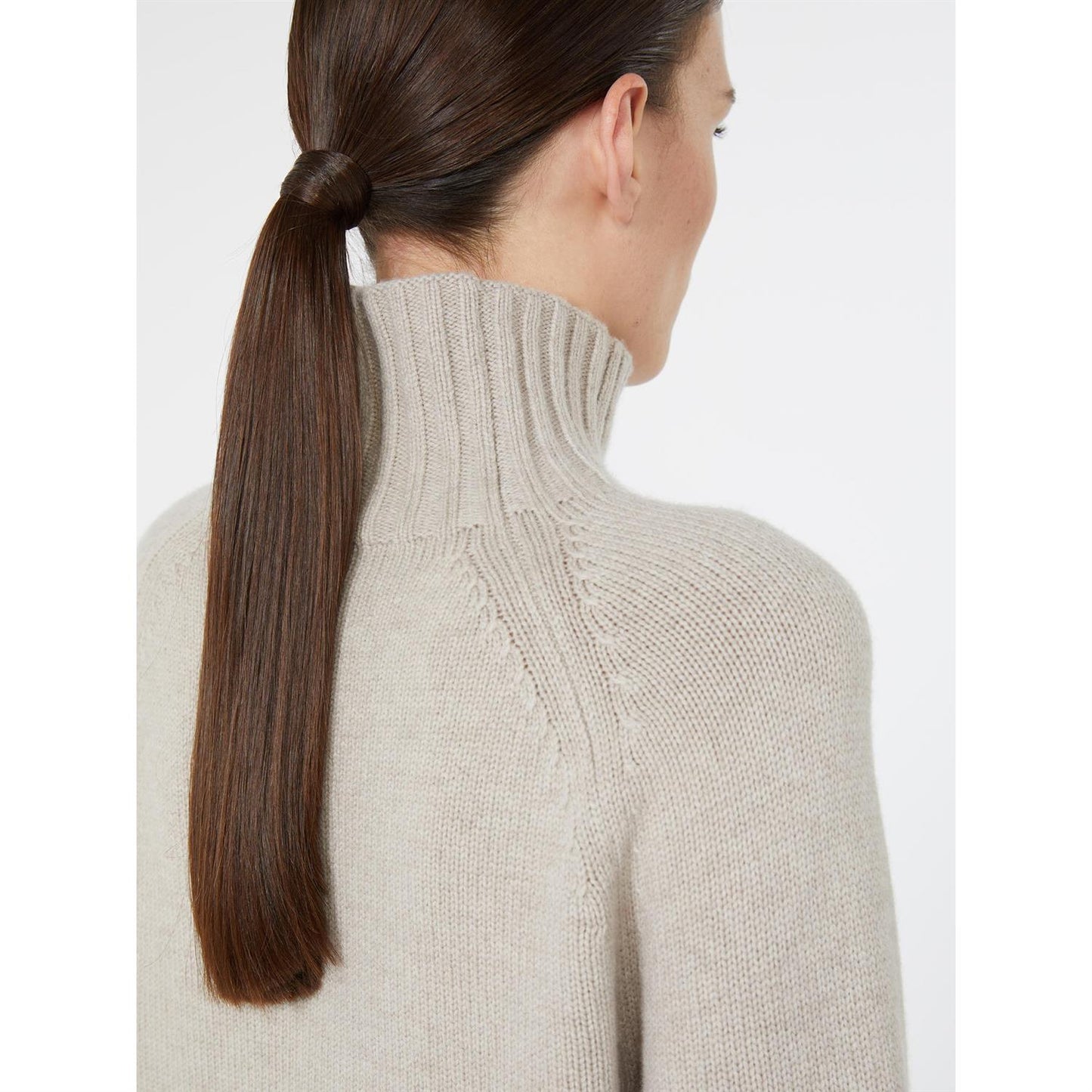 S Max Mara Mantova Kitt-farget