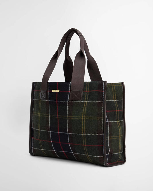 Barbour Trunberry Tartan Tote veske