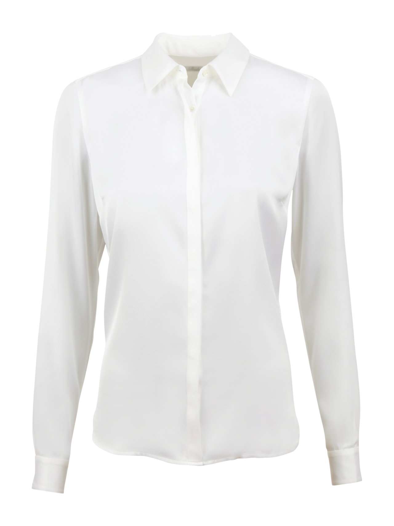 Stenstrøms Susan silkeskjorte Offwhite