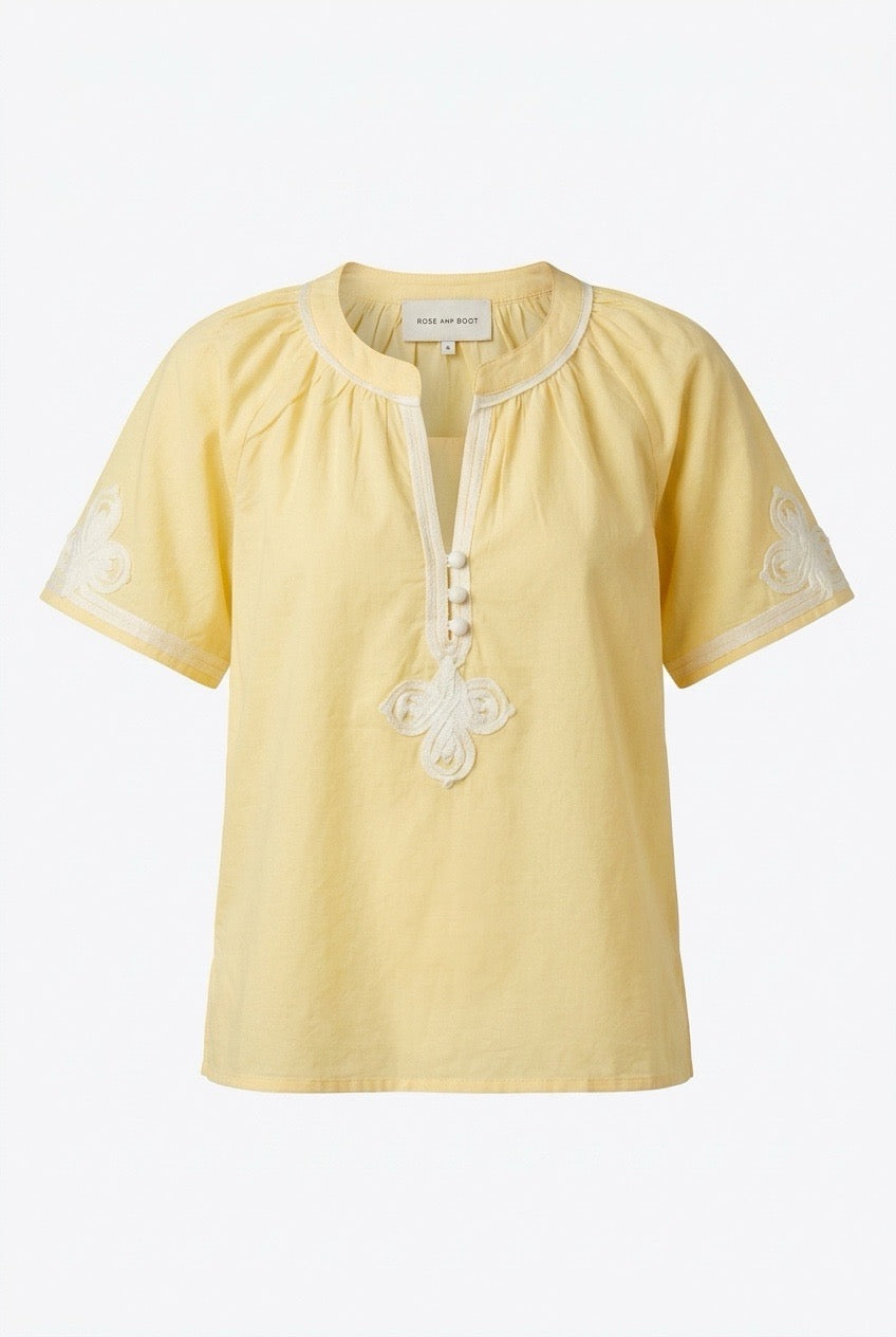 Rose & Rose Foxglove topp Gul