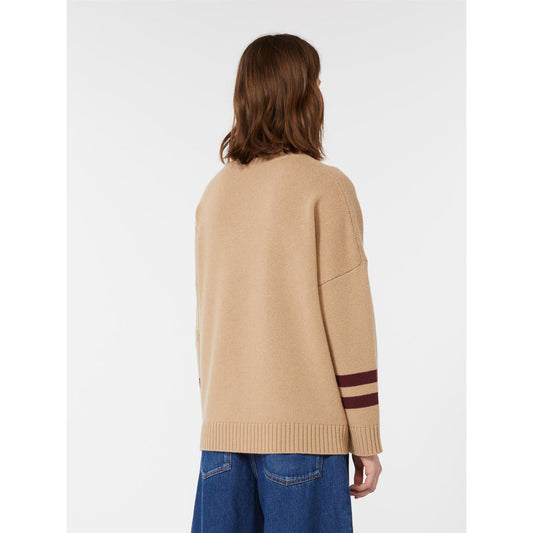 Pavidi Oversized genser i ullstrikket materiale - ZhosLaila