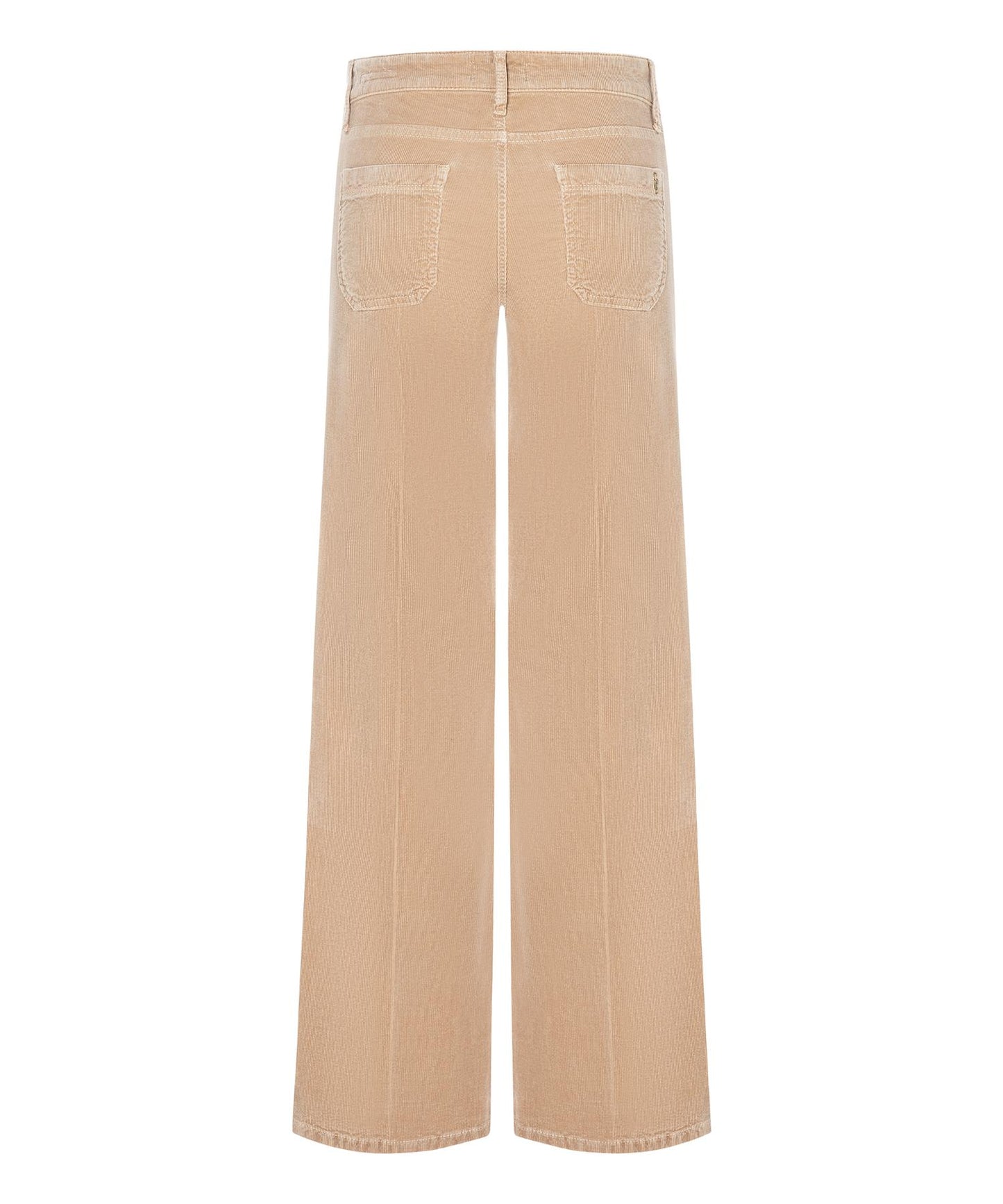 Cambio Tess kordfløyel bukse Lys Beige