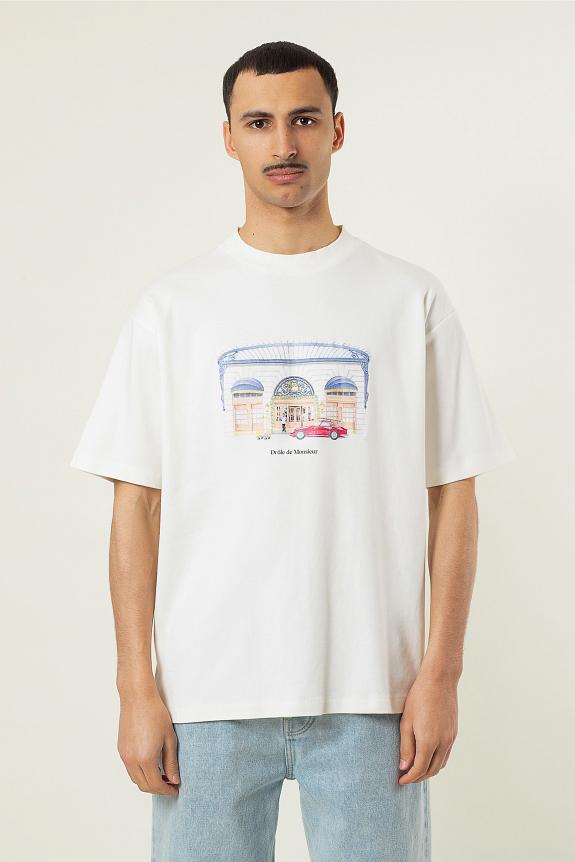 Le T-shirt Drôle Palace Off White - ZhosLaila