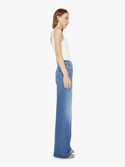 Mother jeans Lasso heel med mellomhøy midje