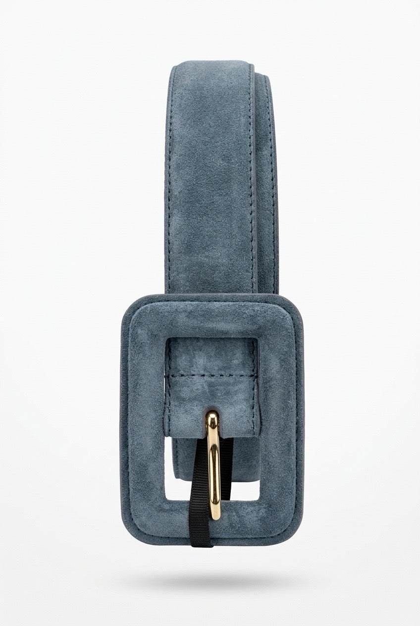 Samira Jeans semsket skinn