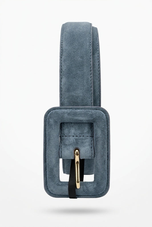 Samira Jeans semsket skinn