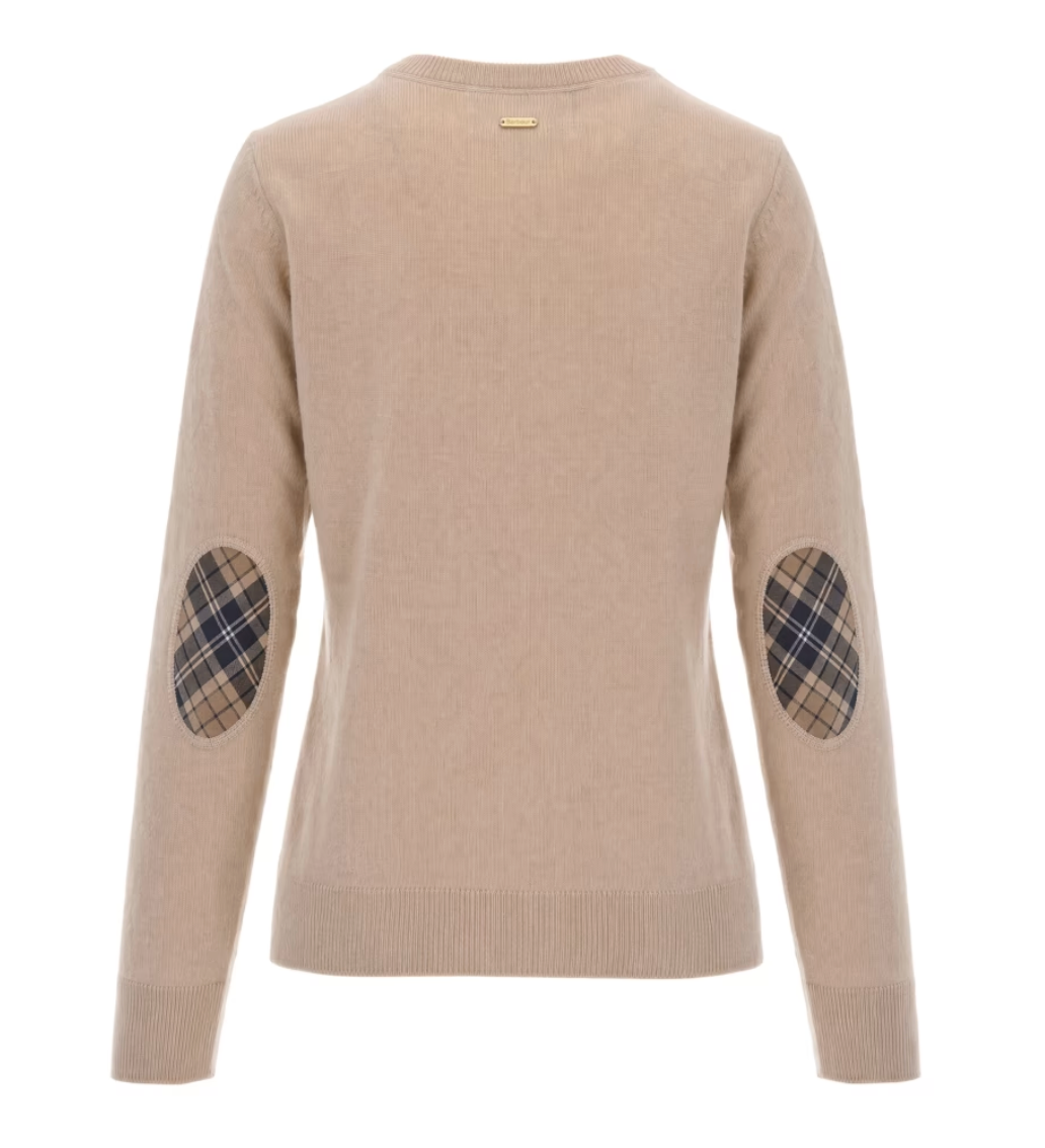 Barbour Pendle Cardigan Lys Beige