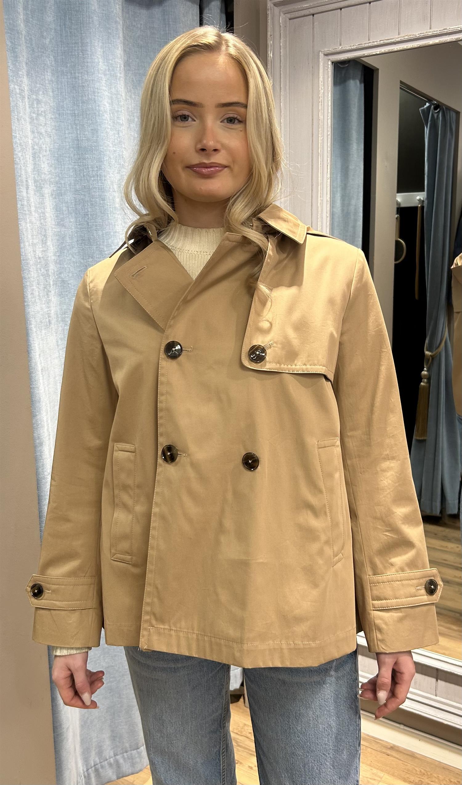 Trenchcoat med hette - ZhosLaila