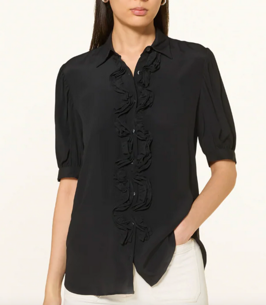 Ema Nou Shirley bluse Sort
