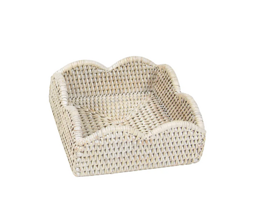 Rattan seriviettholder til lunch servietter