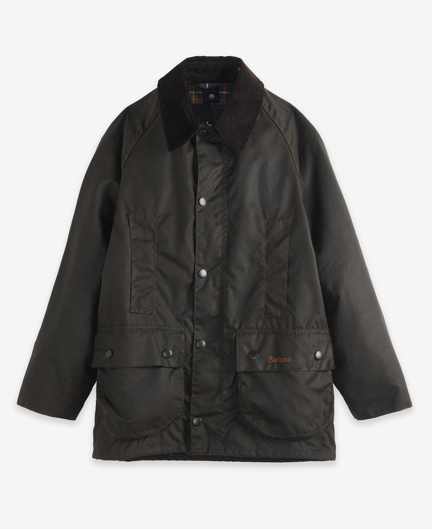 Barbour Classic Beaufort vokset jakke Herre Oliven - ZhosLaila