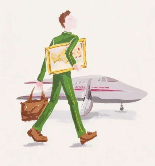 L`Homme Au Tableau genser Hvit