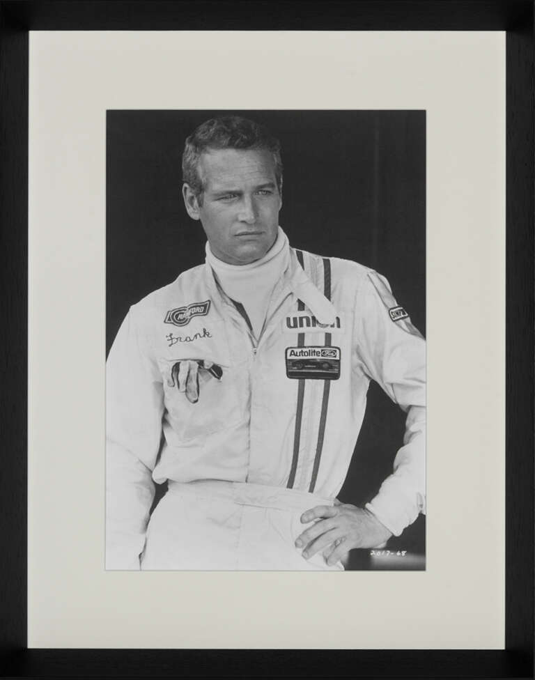Paul Newman bilde H62 x B50cm Sort ramme - ZhosLaila