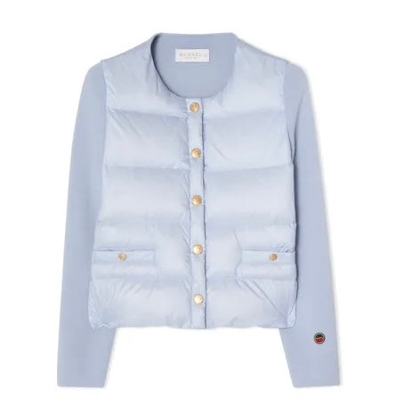 IVA dun jakke lyseblå