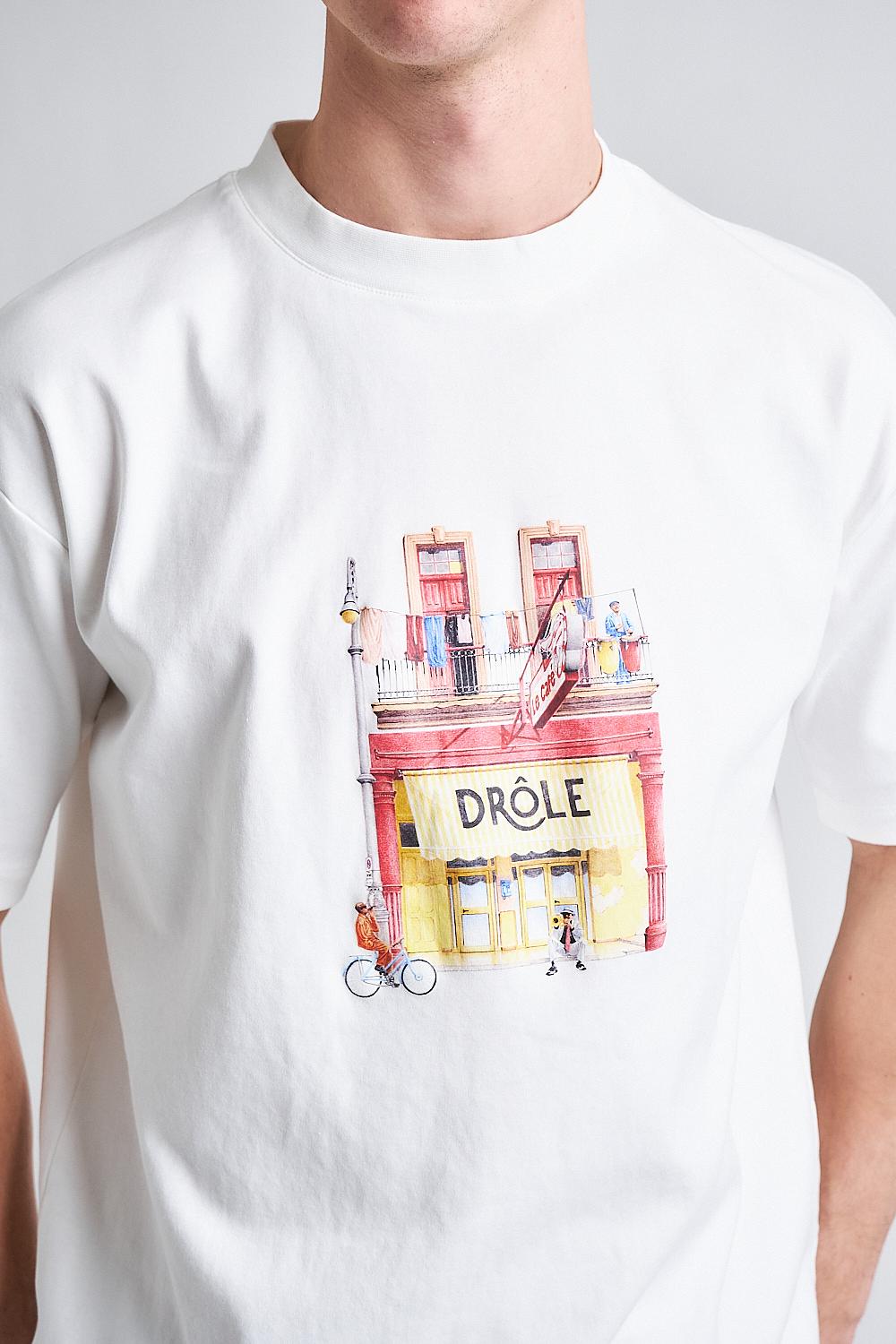 T-shirt Drôle Cafe