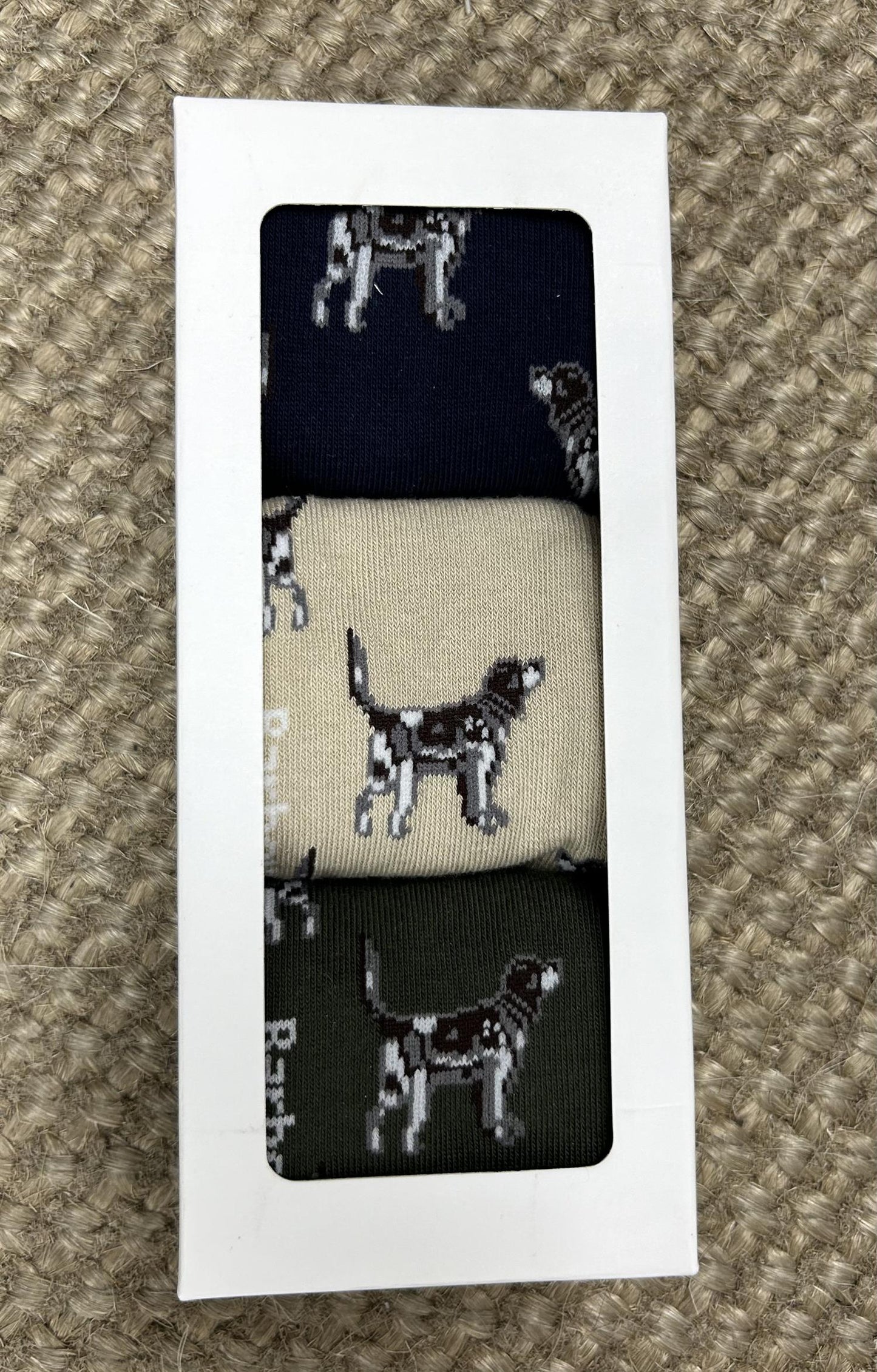 Barbour Pointer Dog Sokker gaveeske 3 pack str One size 40-45