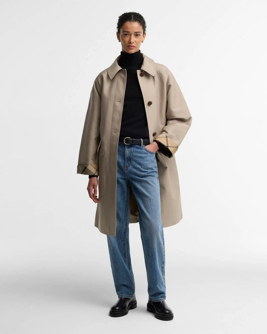 Barbour Ria vanntett frakk Beige