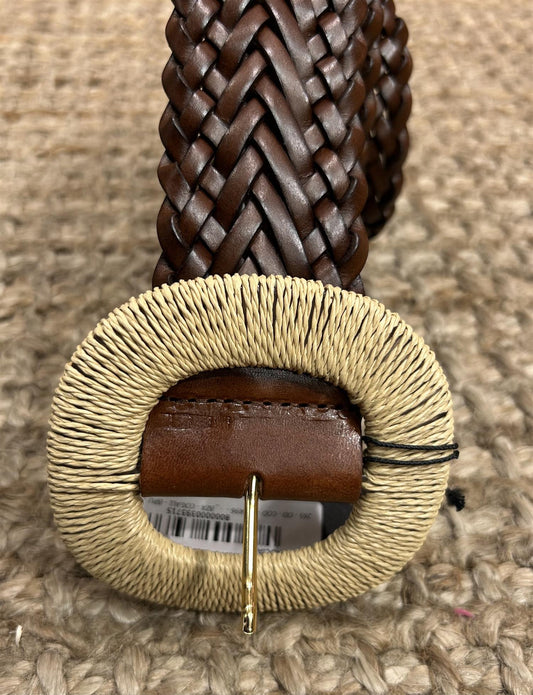 Orciani Bull Zanzibar skinnbelte 5,5 cm Brunt