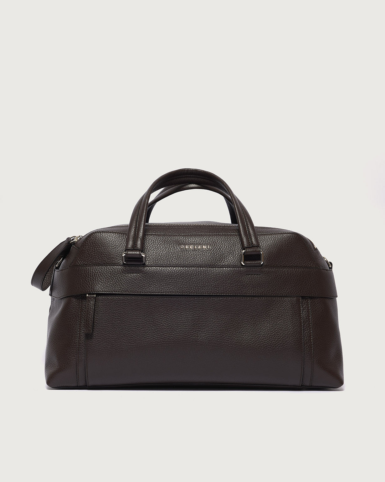 Orciani Duffle weekendbag i skinn