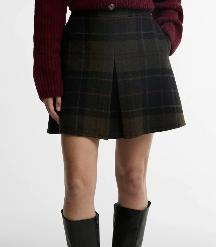 Barbour Marlow Tartan Miniskjørt