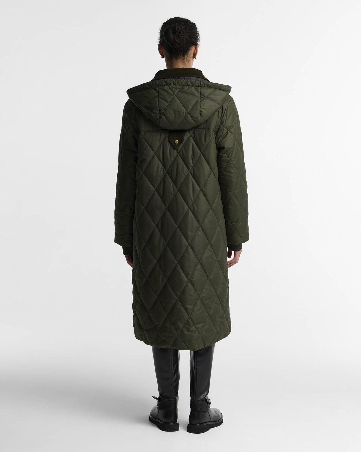 Barbour Rudson vattert jakke Oliven
