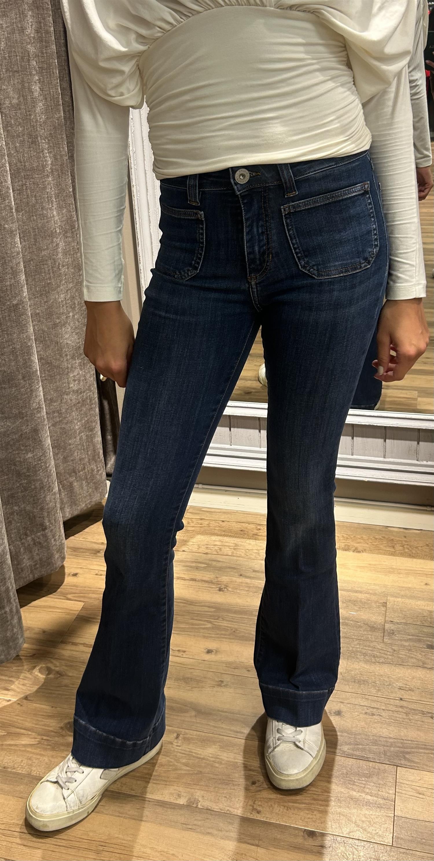 Denim Studio Jim 34 Mørkeblå - ZhosLaila