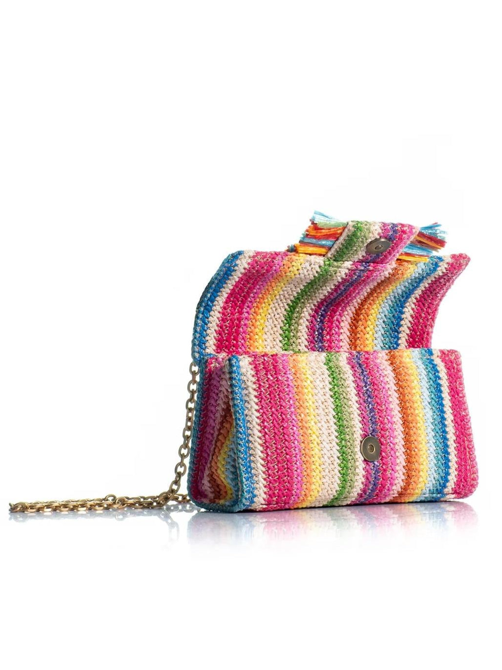 Kooreloo Mini Noble veske Raffia