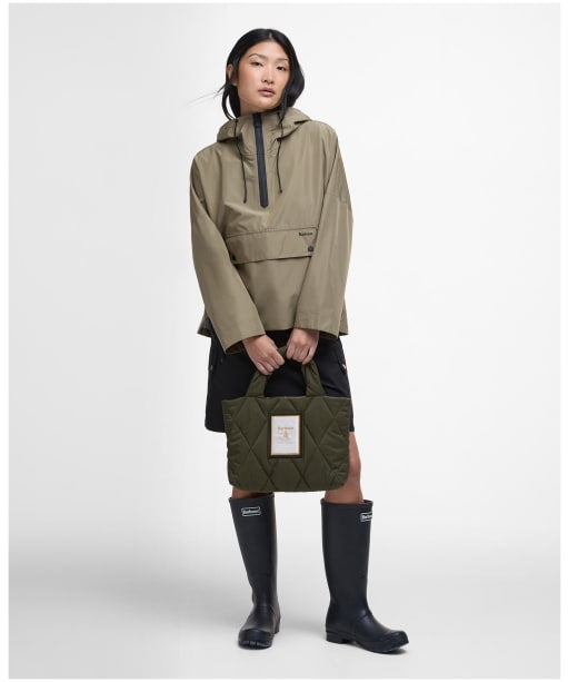 Barbour Lola regn poncho Oliven