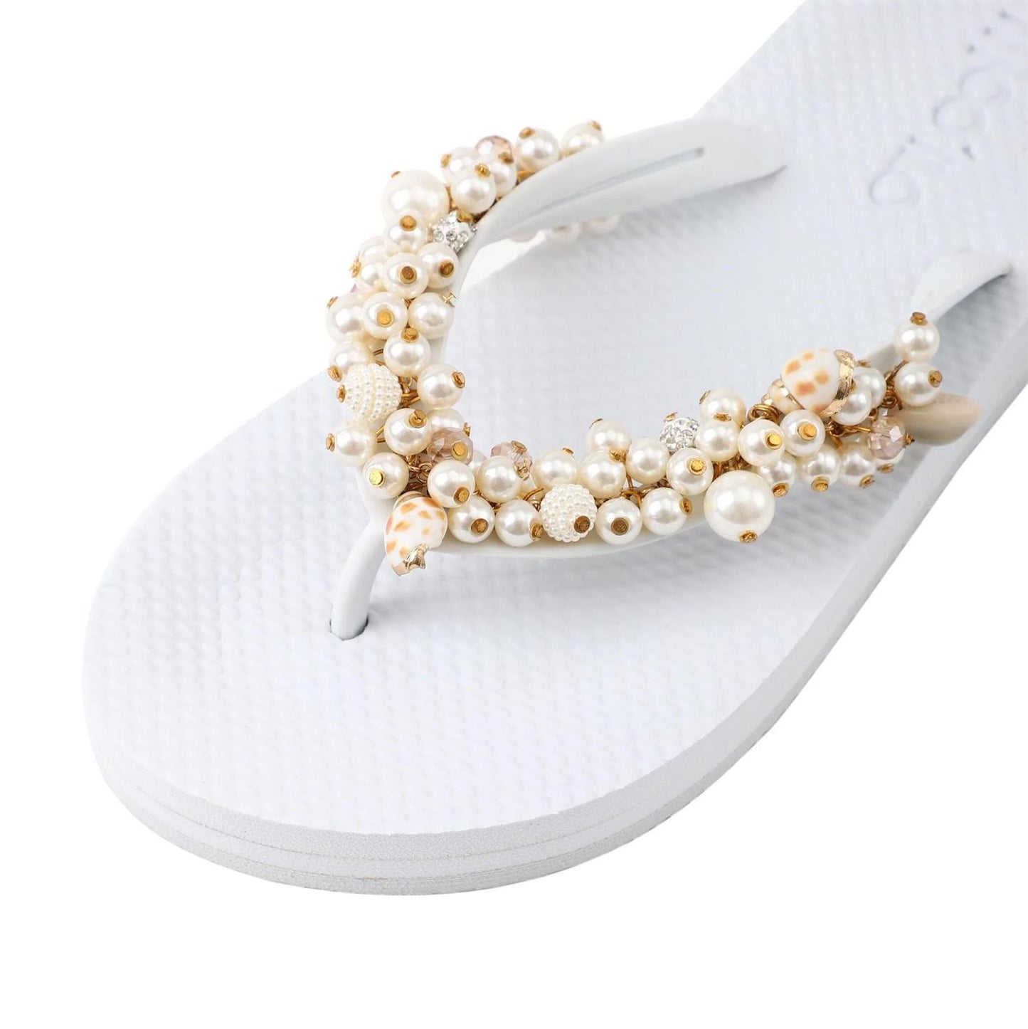 Moo`ilo Flip-flop Skall Hvite