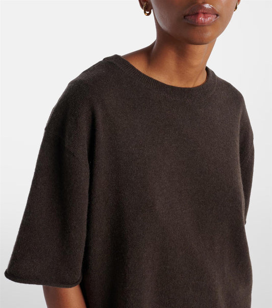 Lisa Yang Cila T-shirt Mørkebrun