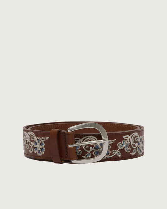 Orciani Craftmanship Bull Mykt skinnbelte 3,7 cm