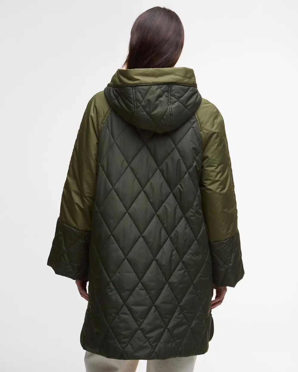 Barbour® Elspeth vattert jakke Grønn - ZhosLaila
