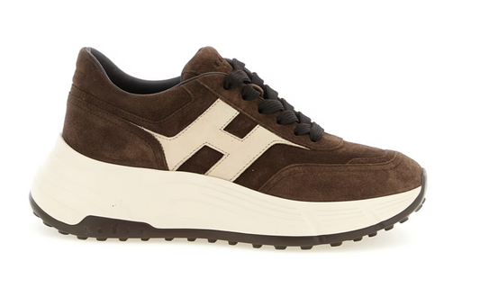 Upper Rubber Shoes Brown