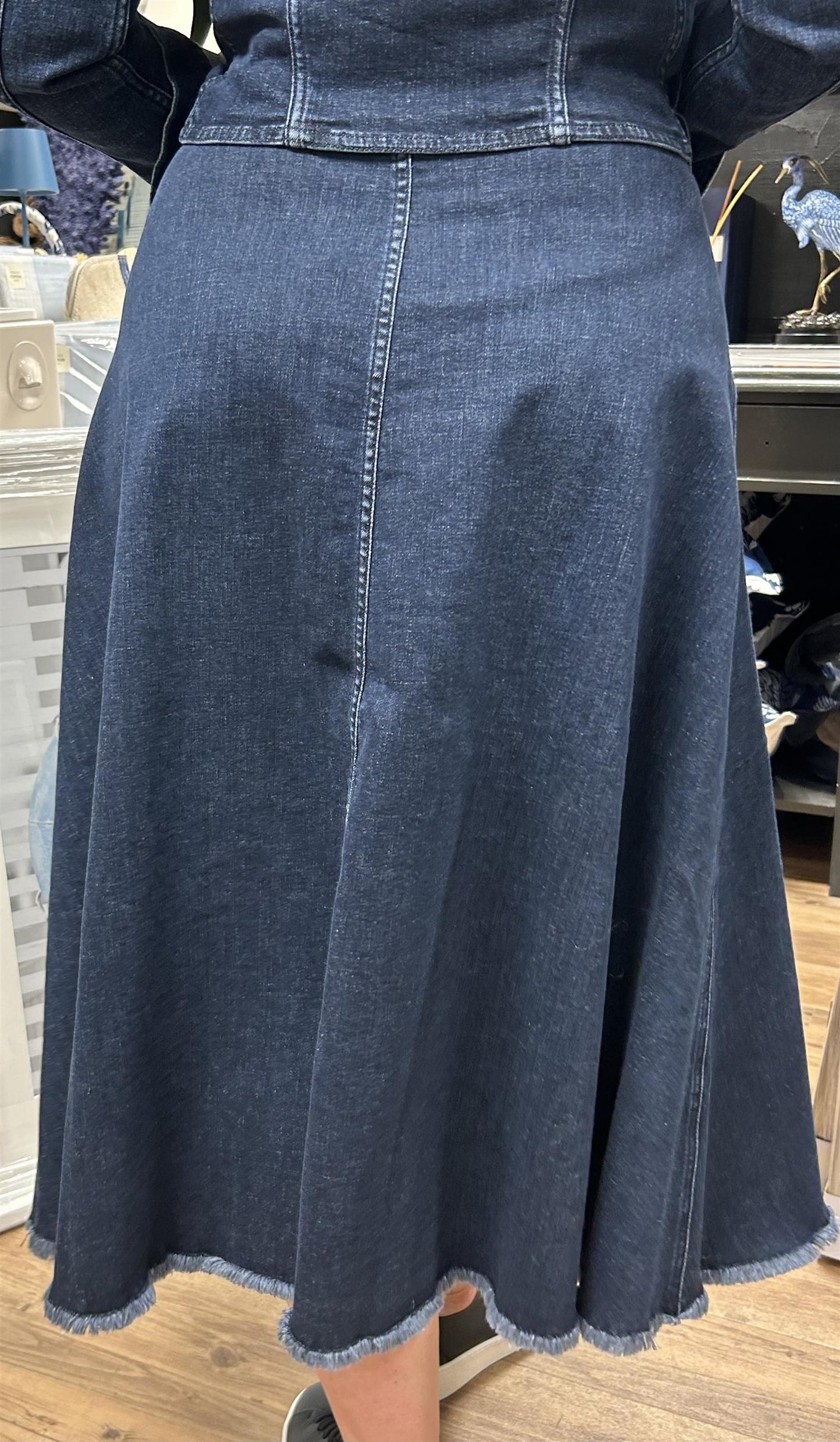 Shaft Lelly denim skjørt - ZhosLaila