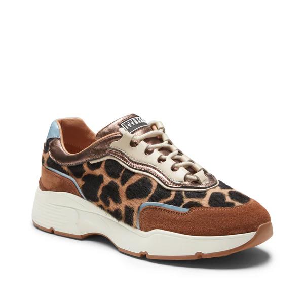 Masai Natur Sneakers i stoff og skinn